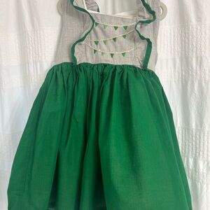 Well dressed wolf green holiday dress
